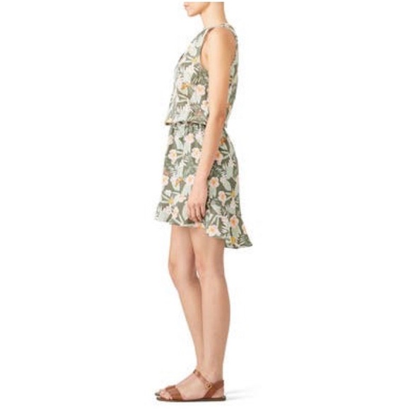 NWOT JOIE MOSS SABERA SILK DRESS - Picture 2 of 11